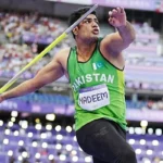 Arshad Nadeem won the gold medal  in Olympics 2024